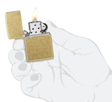 Encendedores Zippo Classic Street Brass  48267