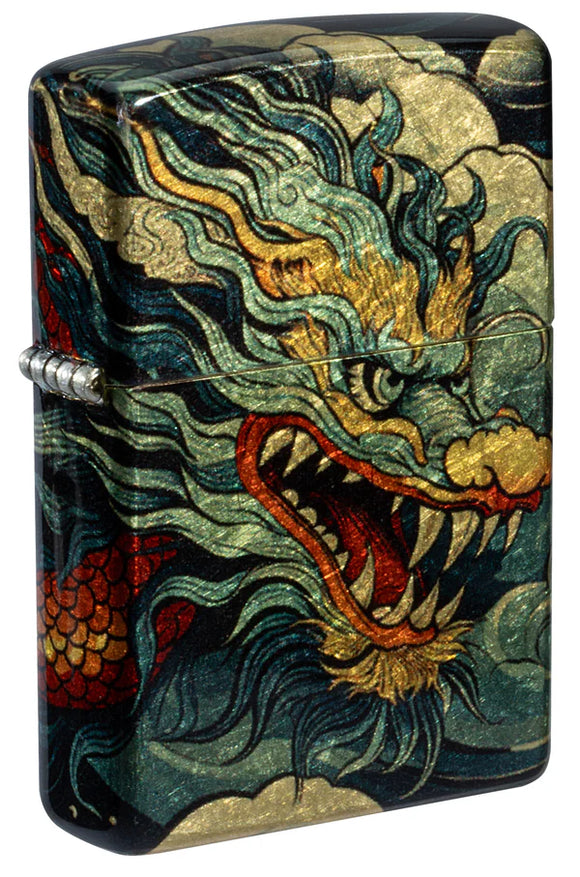 Encendedores Zippo Diseño de fusión de dragones 46705