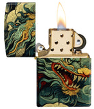 Encendedores Zippo Diseño de fusión de dragones 46705