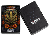 Encendedores Zippo Cannabis Tapestry Design 47139