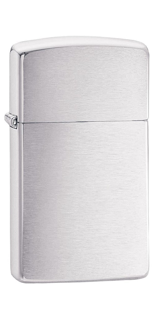Encendedores Zippo Slim® Brushed Chrome 1600