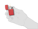 Encendedores Zippo Slim® Red Matte 1633